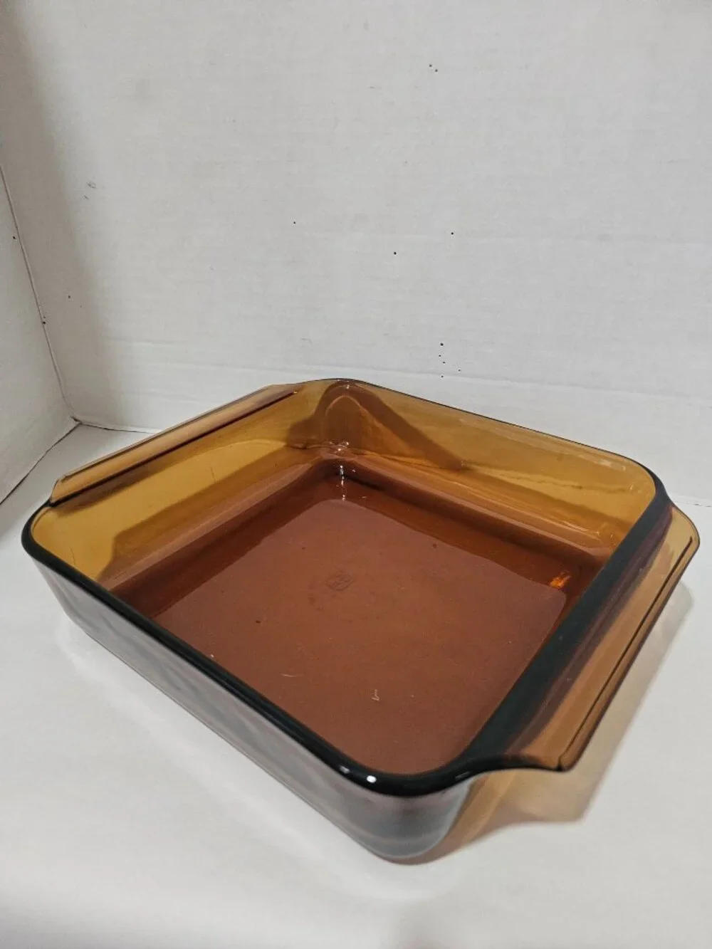Anchor Hocking Harvest Amber Pan 8.5